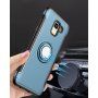 Carcasă rezistentă cu suport, pentru Samsung Galaxy J6 (2018) - roșu