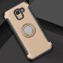 Carcasă rezistentă cu suport, pentru Samsung Galaxy J6 (2018) - roșu