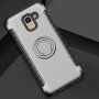 Carcasă rezistentă cu suport, pentru Samsung Galaxy J6 (2018) - roșu