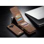 Husă tip portofel Caseme 2 în 1, pentru Samsung Galaxy Note 9 - roșu