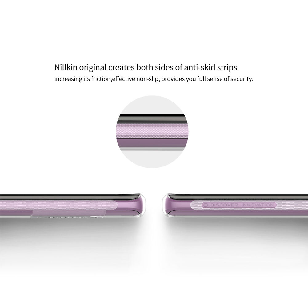 Carcasă Nillkin Nature, din plastic transparent, pentru Samsung Galaxy Note 9 - gri