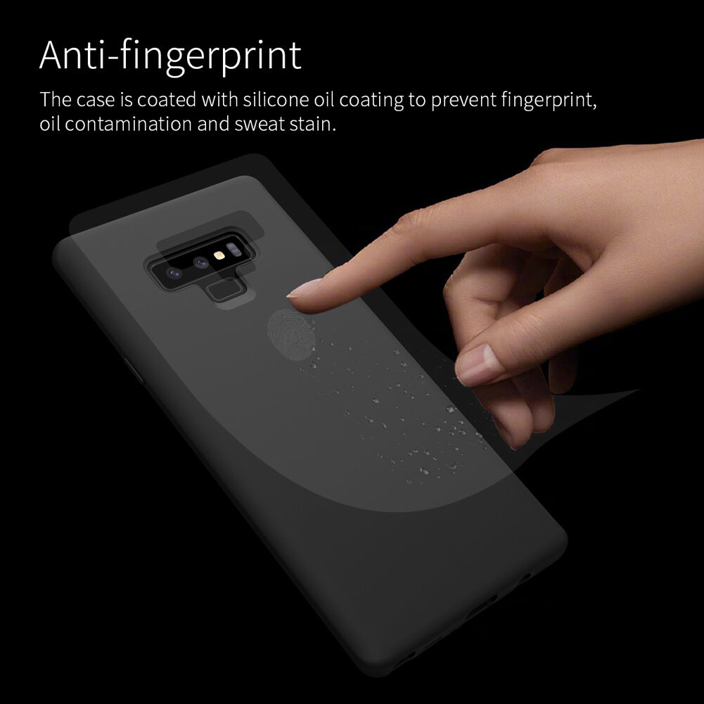 Carcasă Nillkin Liquid, din plastic, pentru Samsung Galaxy Note 9 - roșu