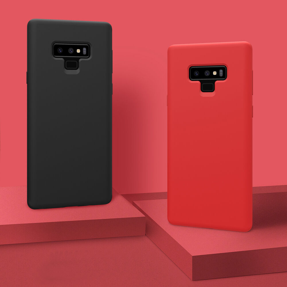Carcasă Nillkin Liquid, din plastic, pentru Samsung Galaxy Note 9 - roșu