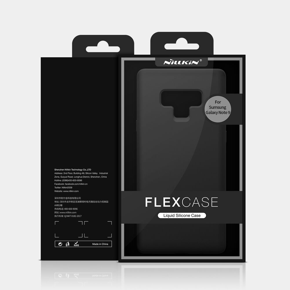Carcasă Nillkin Liquid, din plastic, pentru Samsung Galaxy Note 9 - roșu