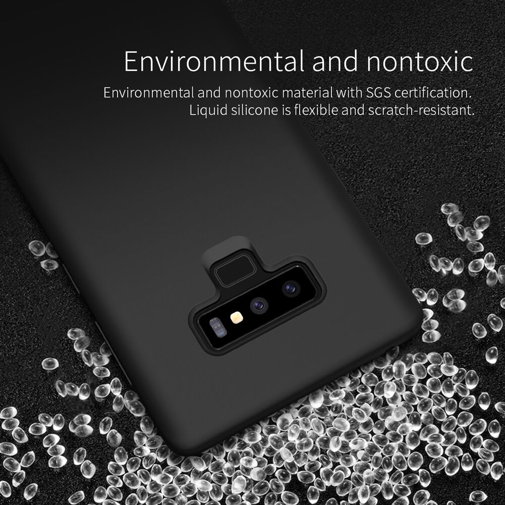 Carcasă Nillkin Liquid, din plastic, pentru Samsung Galaxy Note 9 - negru