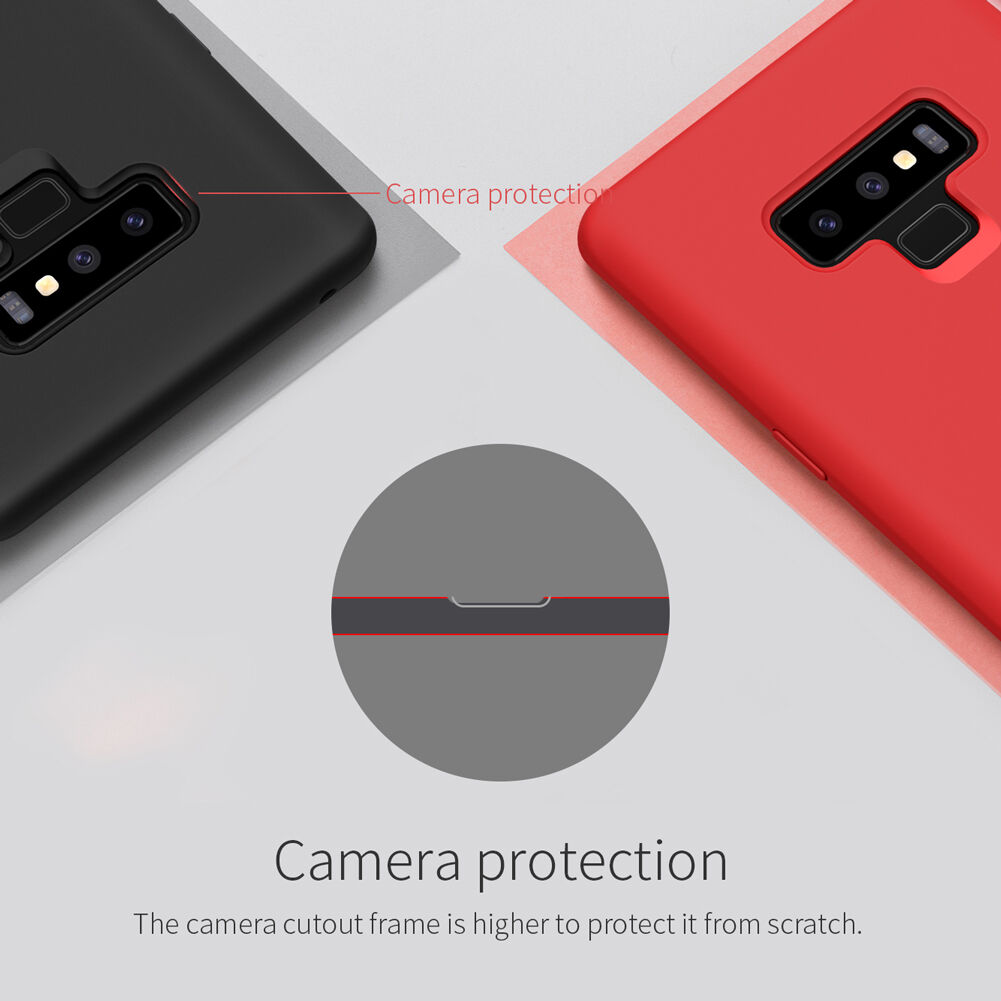 Carcasă Nillkin Liquid, din plastic, pentru Samsung Galaxy Note 9 - negru