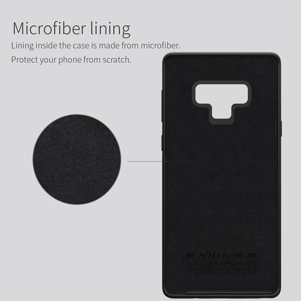 Carcasă Nillkin Liquid, din plastic, pentru Samsung Galaxy Note 9 - negru