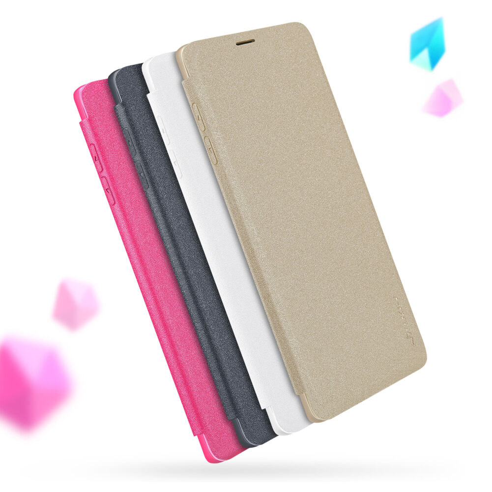 Husă flip Nillkin Sparkle, pentru Samsung Galaxy Note 9 - auriu