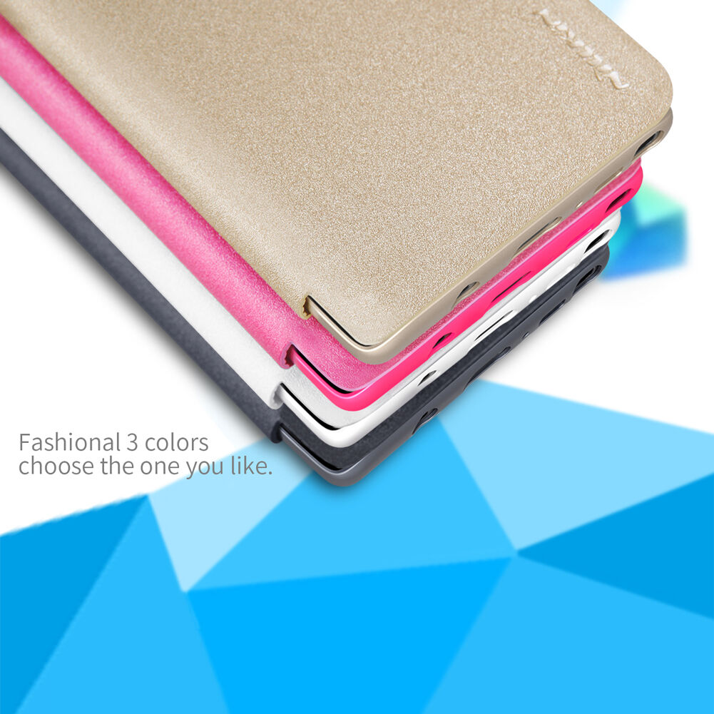 Husă flip Nillkin Sparkle, pentru Samsung Galaxy Note 9 - auriu