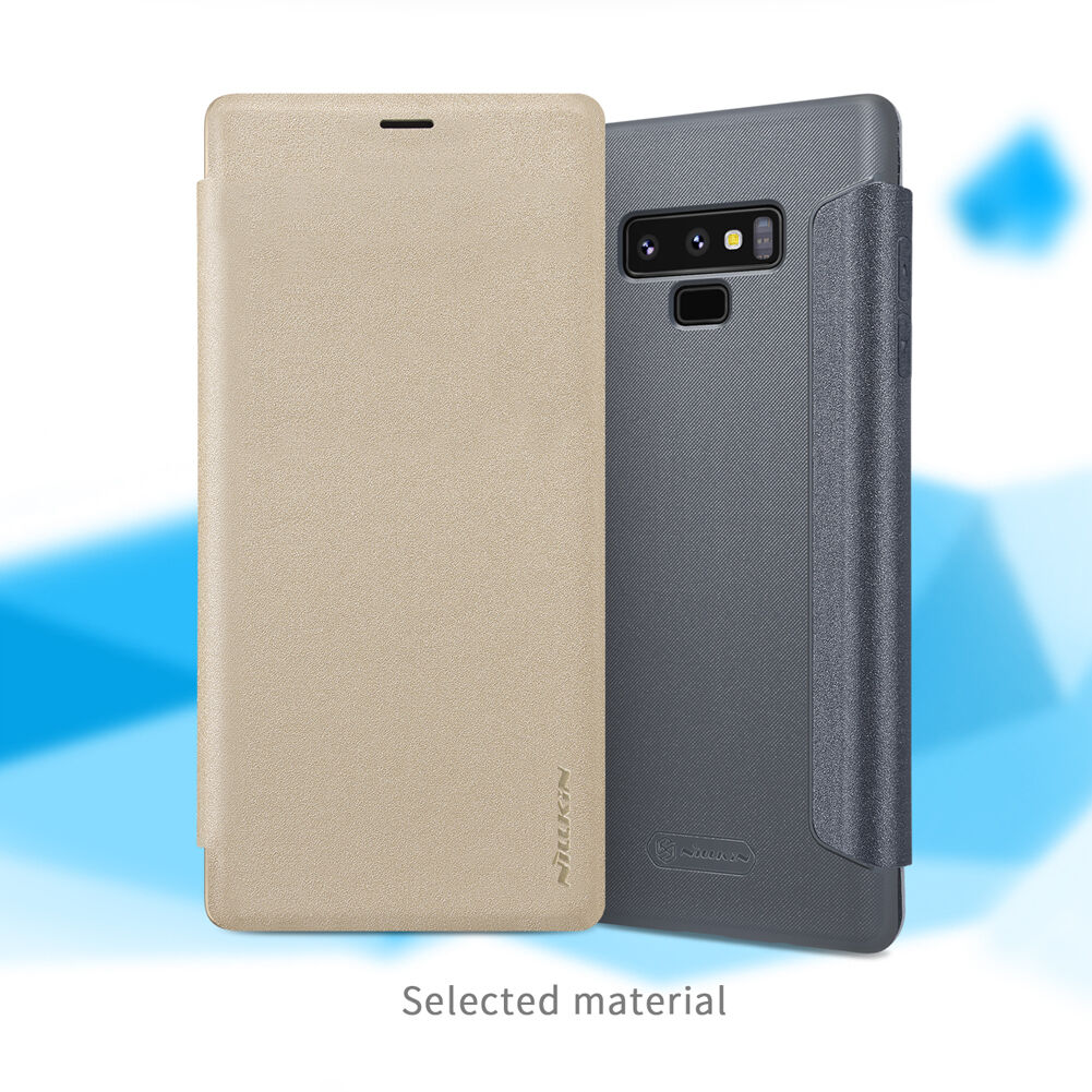 Husă flip Nillkin Sparkle, pentru Samsung Galaxy Note 9 - alb