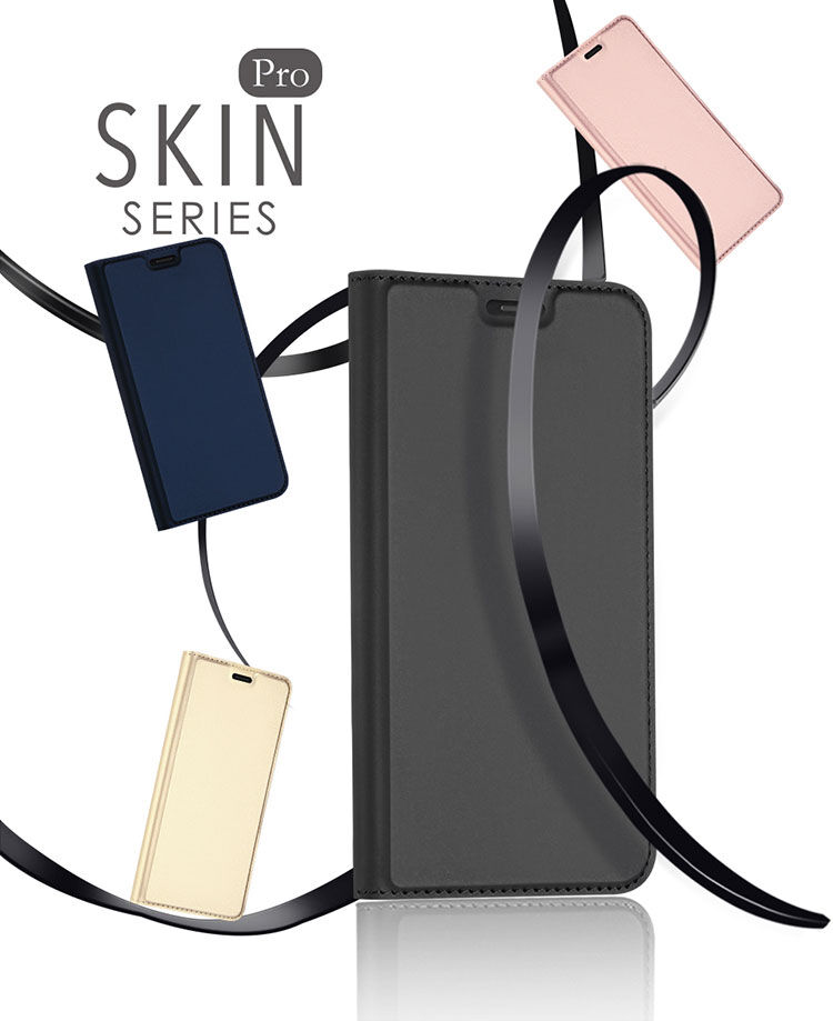 Husă flip Dux Ducis Skin Pro, pentru Samsung Galaxy Note 9 - auriu