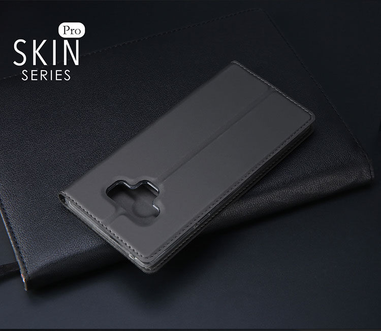 Husă flip Dux Ducis Skin Pro, pentru Samsung Galaxy Note 9 - auriu