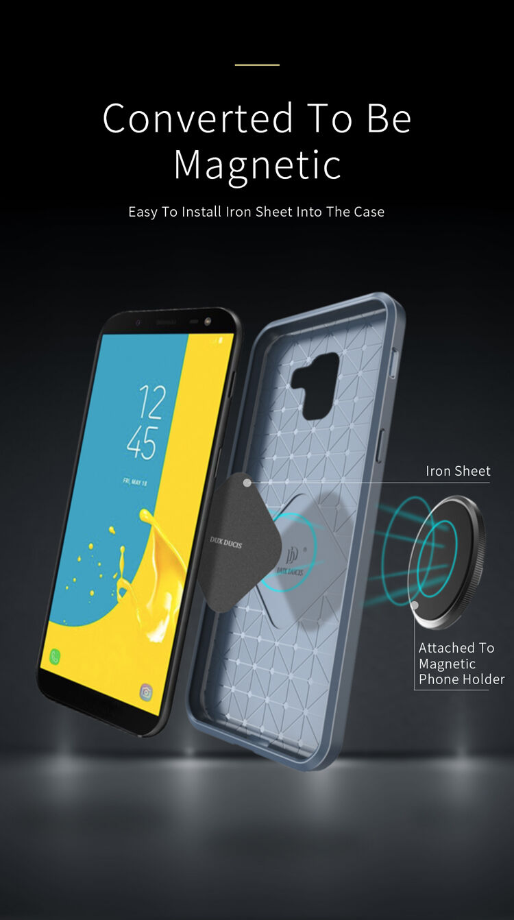Carcasă Dux Ducis Mojo , pentru Samsung Galaxy J6 (2018) - albastru închis