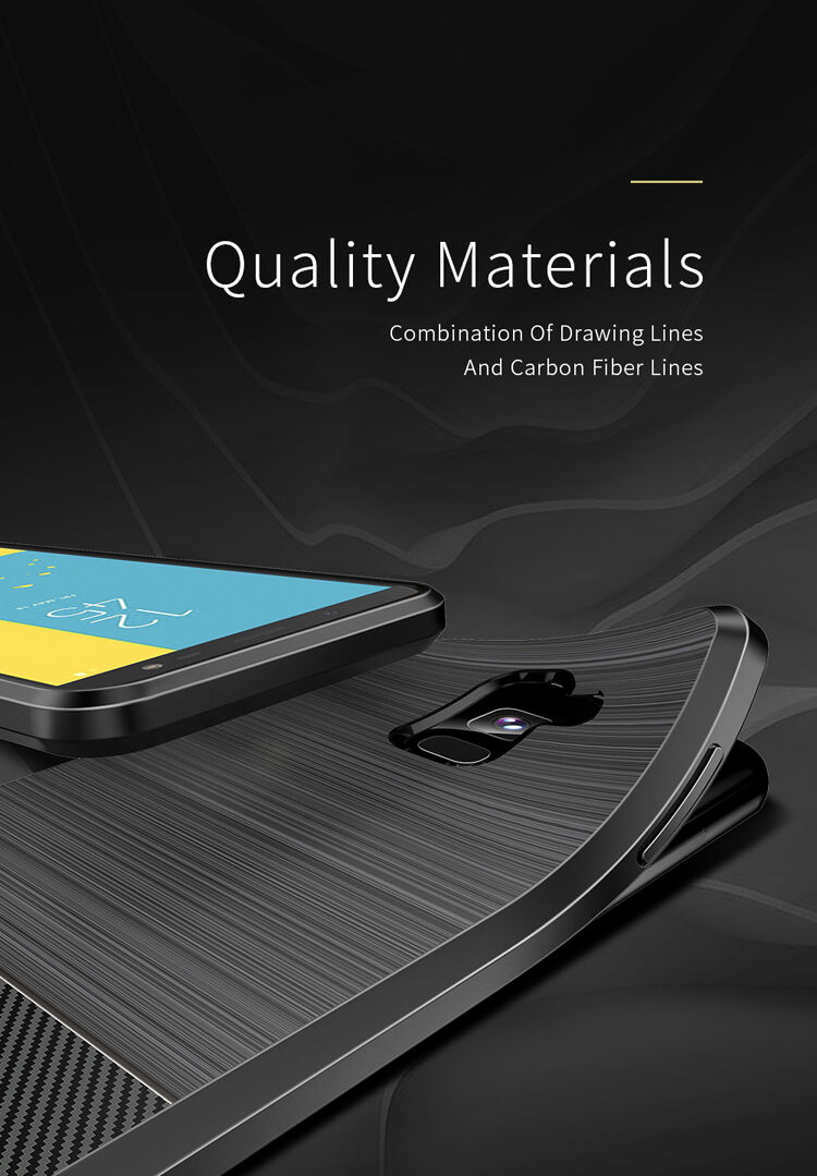 Carcasă Dux Ducis Mojo , pentru Samsung Galaxy J6 (2018) - negru