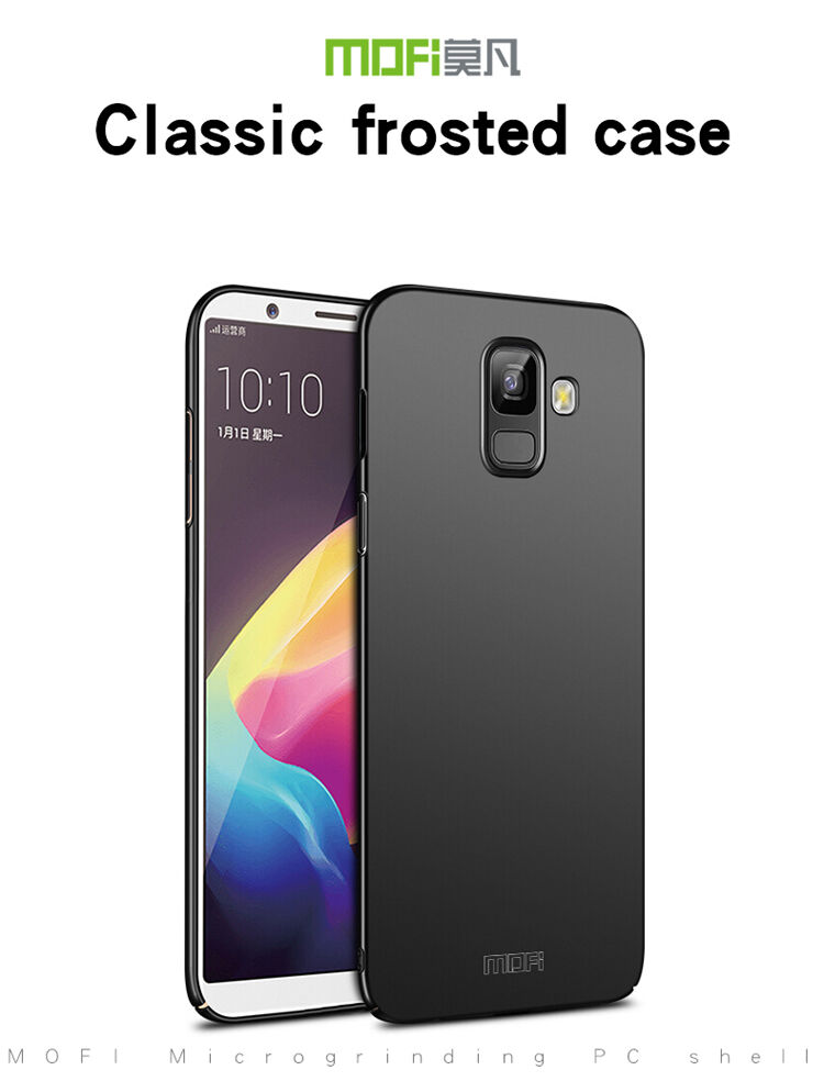 Carcasă Mofi din plastic pentru Samsung Galaxy J6 (2018) - roșu
