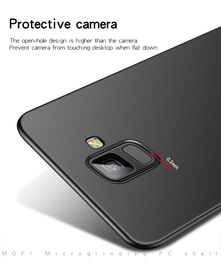 Carcasă Mofi din plastic pentru Samsung Galaxy J6 (2018) - roșu