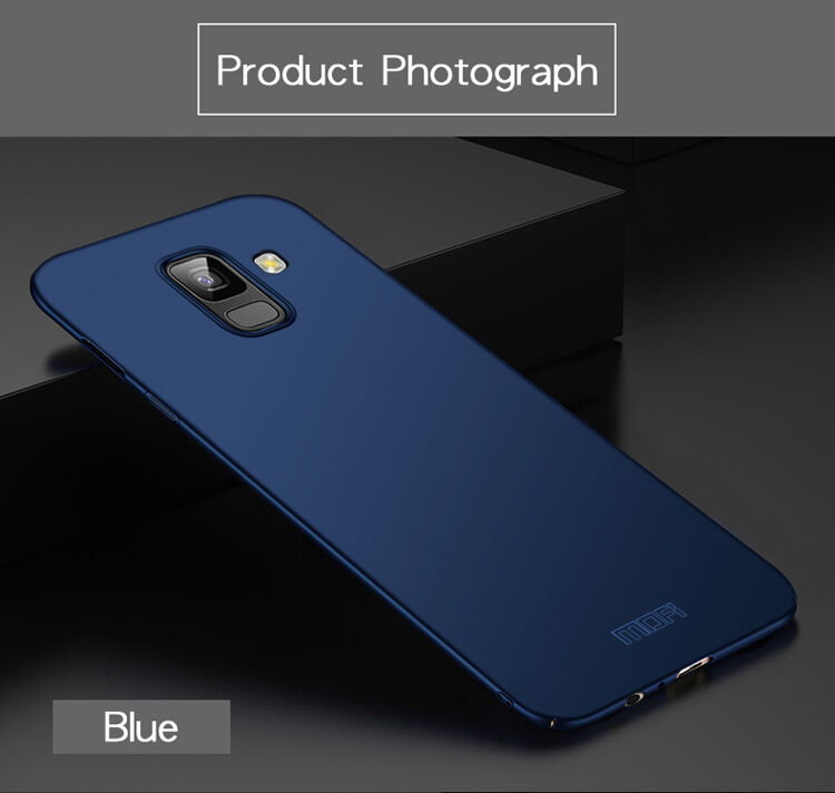 Carcasă Mofi din plastic pentru Samsung Galaxy J6 (2018) - roșu