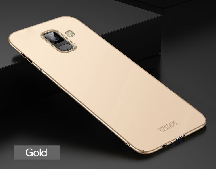 Carcasă Mofi din plastic pentru Samsung Galaxy J6 (2018) - roșu