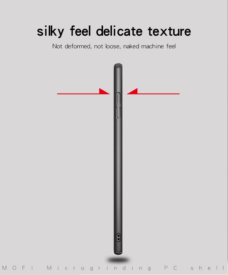 Carcasă Mofi din plastic pentru Samsung Galaxy A6 Plus (2018) - auriu