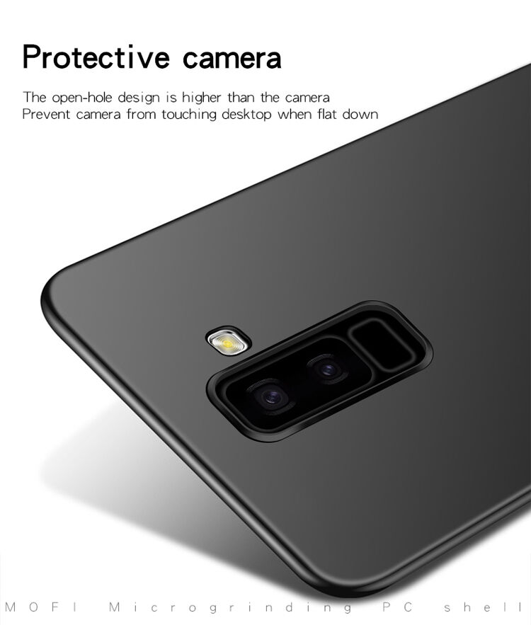 Carcasă Mofi din plastic pentru Samsung Galaxy A6 Plus (2018) - negru