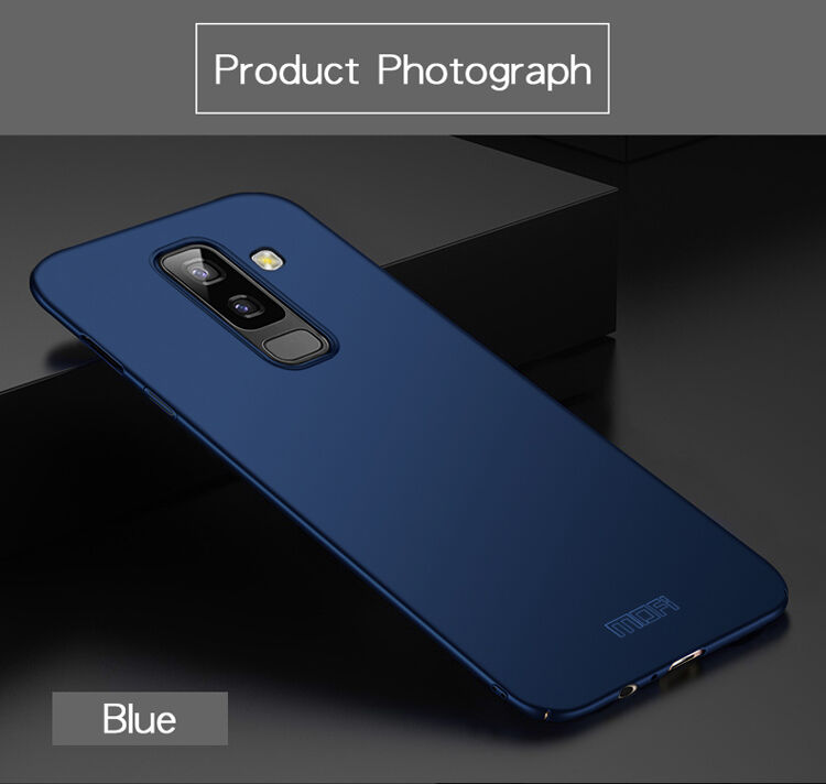 Carcasă Mofi din plastic pentru Samsung Galaxy A6 Plus (2018) - negru