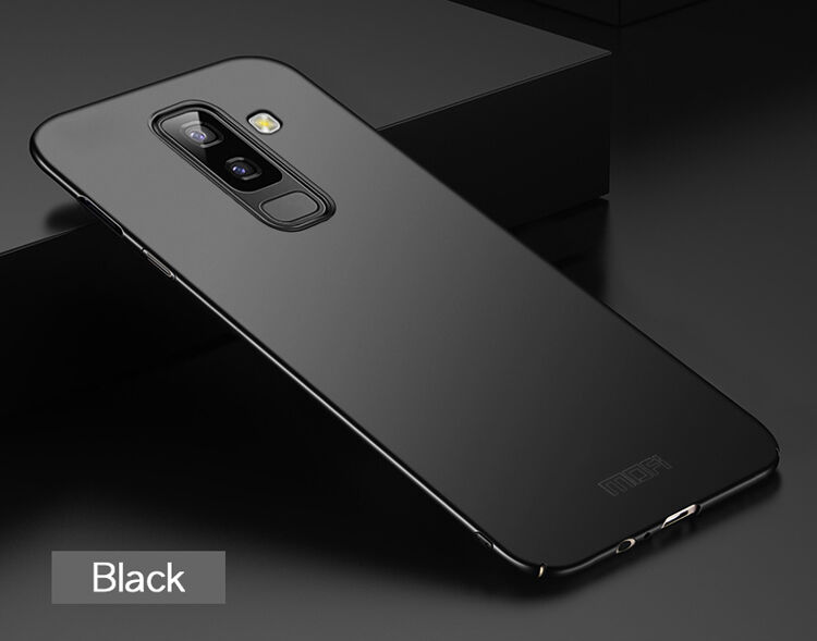 Carcasă Mofi din plastic pentru Samsung Galaxy A6 Plus (2018) - negru Carcasă Mofi din plastic pentru Samsung Galaxy A6 Plus (2018) - negru
