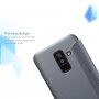 Husă flip Nillkin Sparkle, pentru Samsung Galaxy A6 Plus (2018) - negru