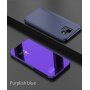 Carcasă metalică tip oglindă pentru Samsung Galaxy A6 (2018) - auriu
