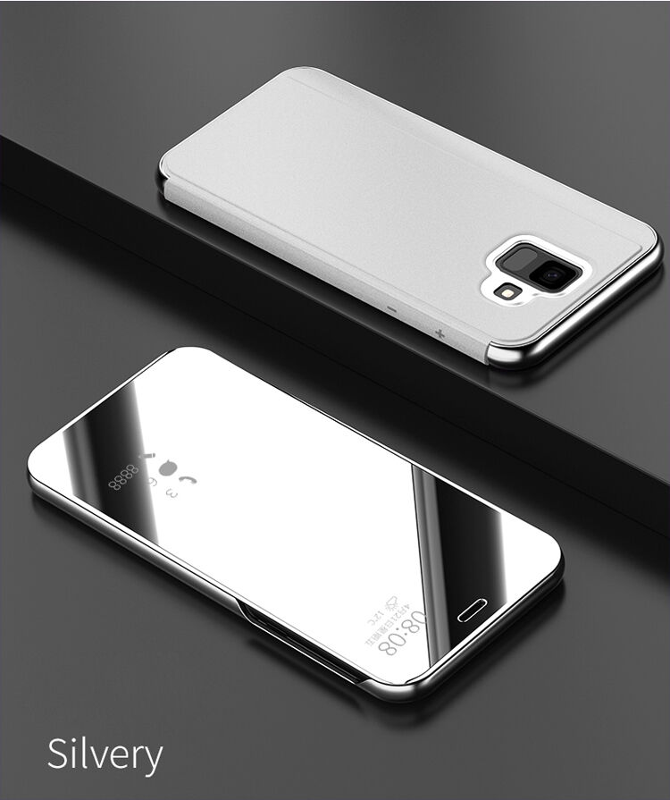 Carcasă metalică tip oglindă pentru Samsung Galaxy A6 (2018) - roz-auriu Carcasă metalică tip oglindă pentru Samsung Galaxy A6 (2018) - roz-auriu