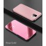 Carcasă metalică tip oglindă pentru Samsung Galaxy A6 (2018) - argintiu