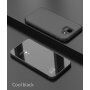 Carcasă metalică tip oglindă pentru Samsung Galaxy A6 (2018) - negru
