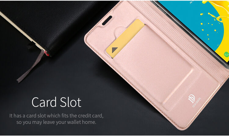 Husă flip Dux Ducis Skin Pro, pentru Samsung Galaxy J6 (2018) - gri