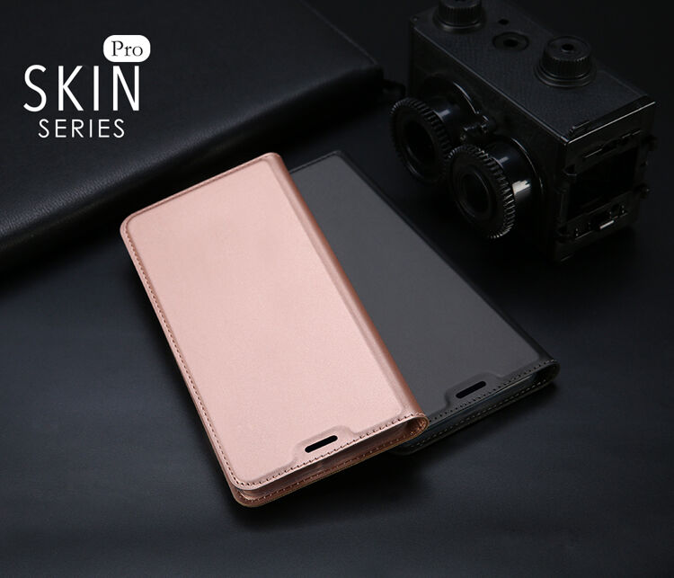 Husă flip Dux Ducis Skin Pro, pentru Samsung Galaxy J6 (2018) - gri