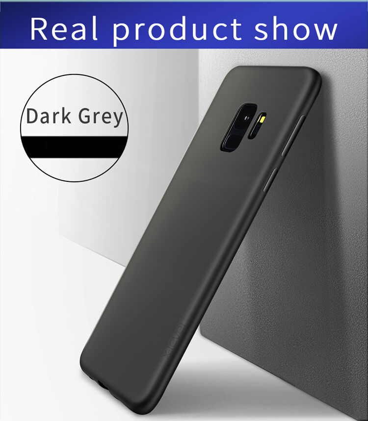 Carcasă X-Level Frosted, din plastic, pentru Samsung Galaxy S9 - roșu