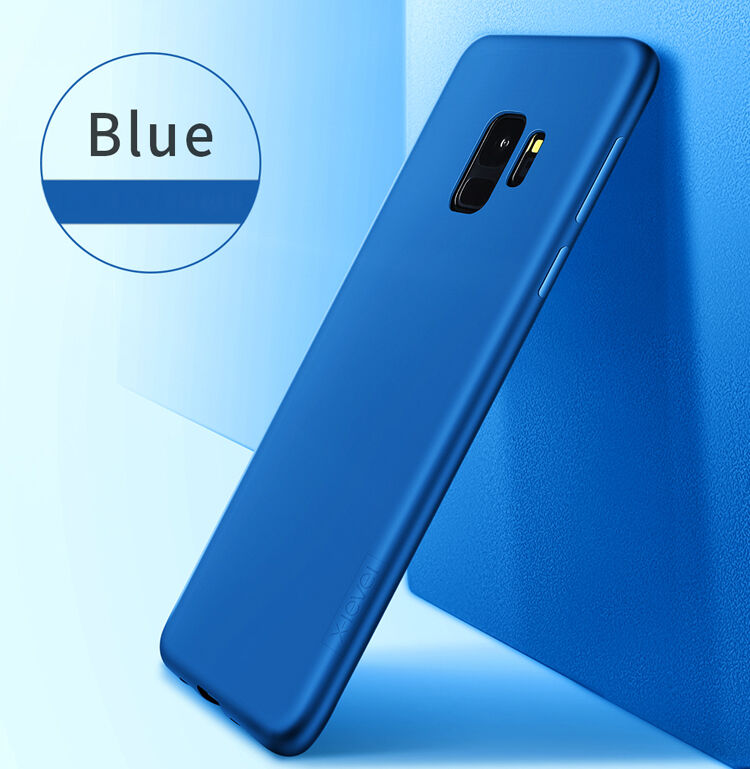Carcasă X-Level Frosted, din plastic, pentru Samsung Galaxy S9 - roșu