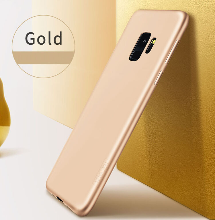 Carcasă X-Level Frosted, din plastic, pentru Samsung Galaxy S9 - roșu