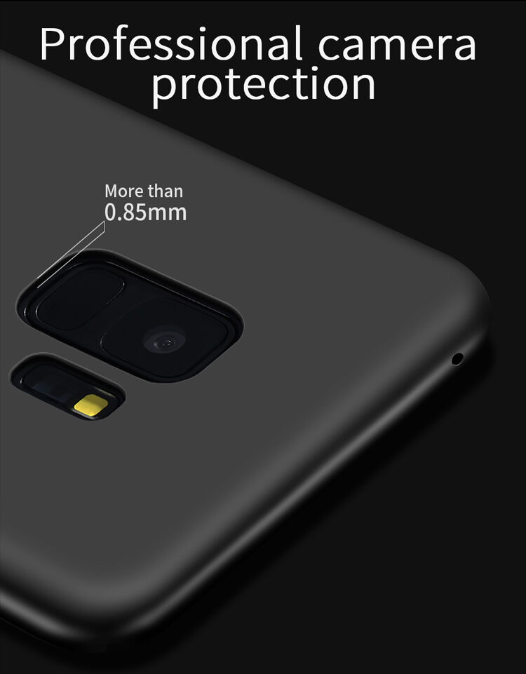 Carcasă X-Level Frosted, din plastic, pentru Samsung Galaxy S9 - negru