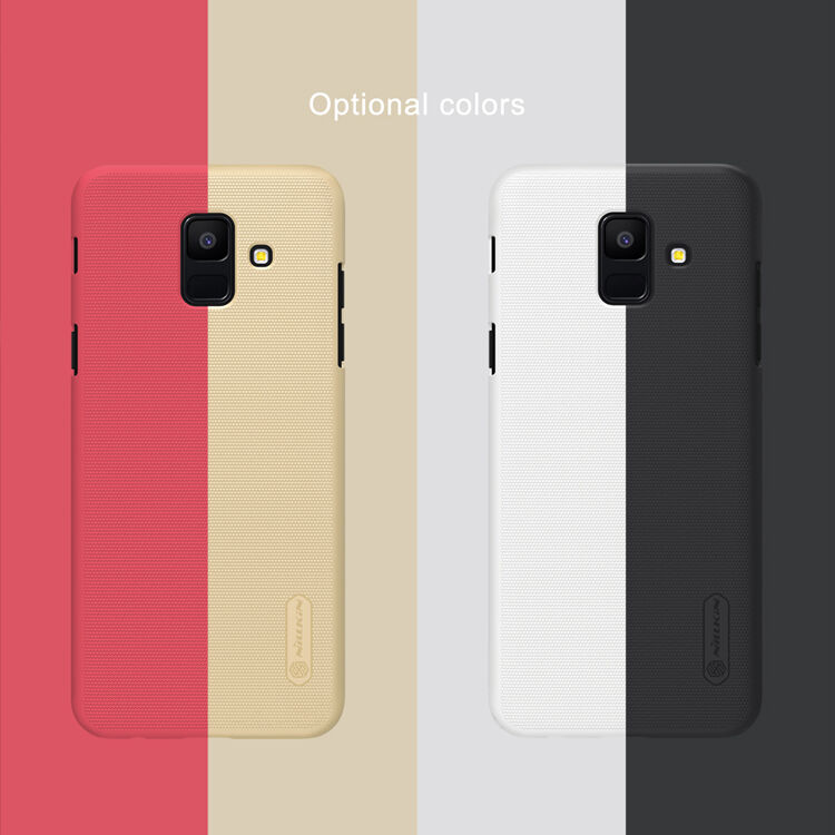 Carcasă Nillkin Super Frosted pentru Samsung Galaxy A6 (2018) - alb