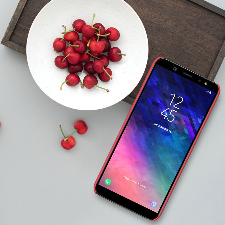 Carcasă Nillkin Super Frosted pentru Samsung Galaxy A6 (2018) - negru Carcasă Nillkin Super Frosted pentru Samsung Galaxy A6 (2018) - negru
