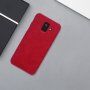 Husă flip Nillkin Qin, din piele, pentru Samsung Galaxy A6 (2018) - roșu