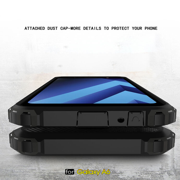 Carcasă super rezistentă Armor, pentru Samsung Galaxy A6 (2018) - auriu