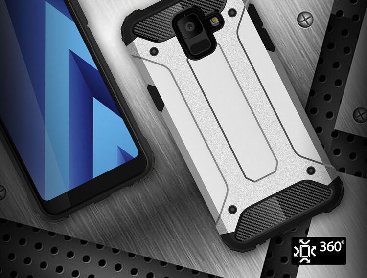 Carcasă super rezistentă Armor, pentru Samsung Galaxy A6 (2018) - auriu