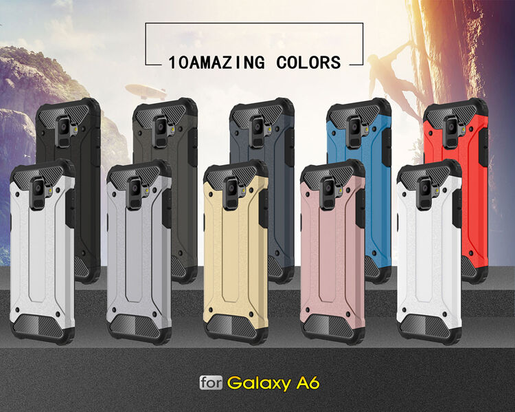 Carcasă super rezistentă Armor, pentru Samsung Galaxy A6 (2018) - auriu