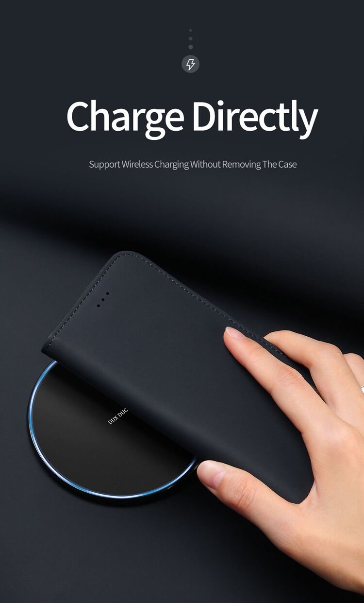 Husă flip Dux Ducis Wish, pentru Samsung Galaxy S8 Plus - negru