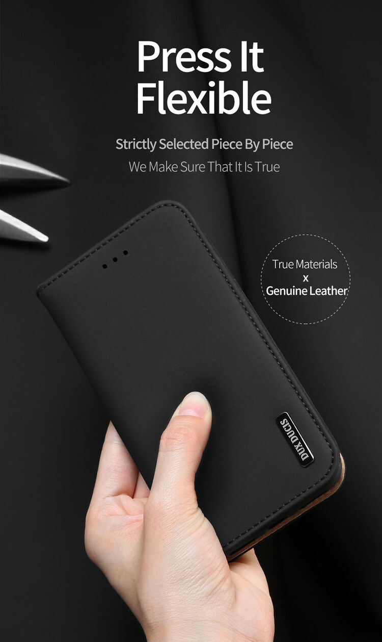 Husă flip Dux Ducis Wish, pentru Samsung Galaxy S8 - roșu