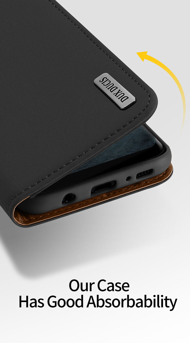 Husă flip Dux Ducis Wish, pentru Samsung Galaxy S8 - roșu