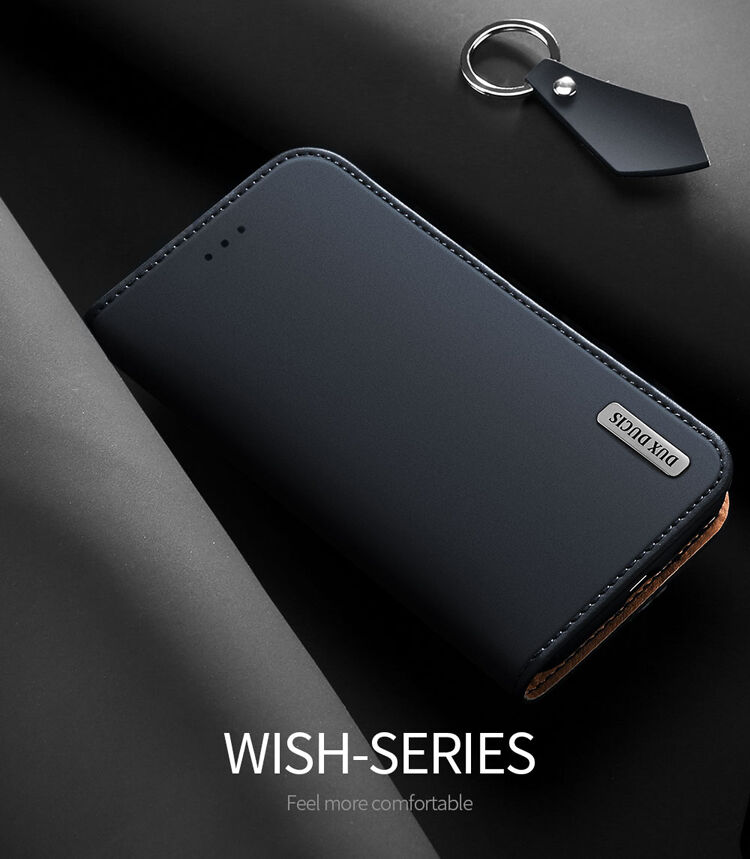 Husă flip Dux Ducis Wish, pentru Samsung Galaxy S8 - negru