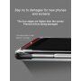 Carcasă Baseus Armor, din plastic transparent pentru Samsung Galaxy S9 Plus - roșu