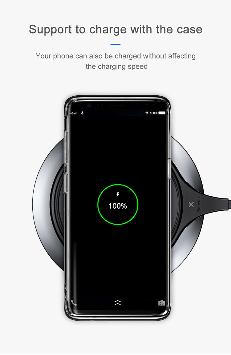 Carcasă Baseus Armor, din plastic transparent pentru Samsung Galaxy S9 Plus - roșu