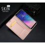Husă flip Dux Ducis Skin Pro, pentru Samsung Galaxy A6 Plus (2018) - albastru închis